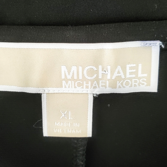 Michael Michael Kors Sleevless Stretchy Knit Side Knotted Sheath Dress XL(14/16) - Picture 4 of 16